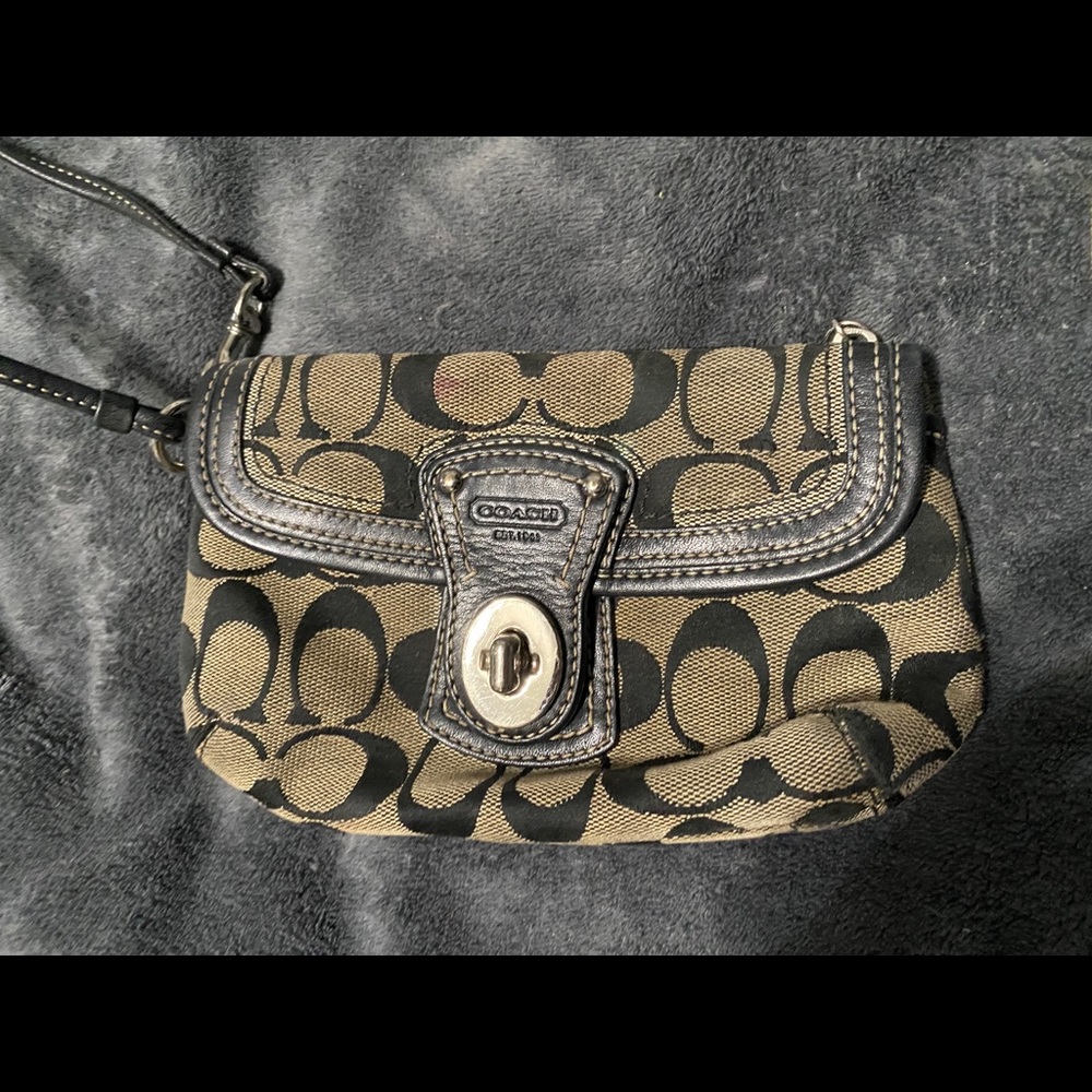 COACH wristlet